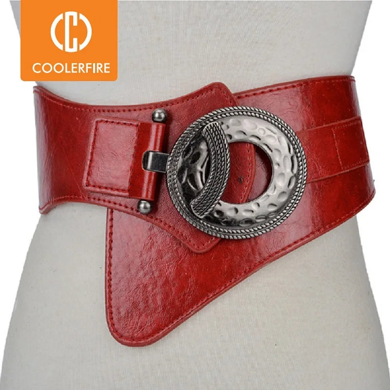 Wide Waist Elastic Stretch Belt for Women - Fashion Girdle Cinturon Mujer LB029 - ZOOMNSTORE