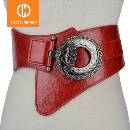 Wide Waist Elastic Stretch Belt for Women - Fashion Girdle Cinturon Mujer LB029 - ZOOMNSTORE