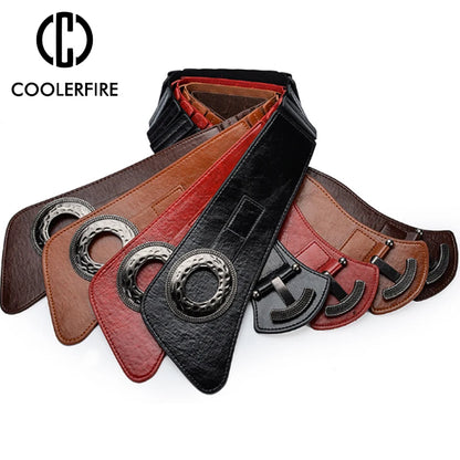 Wide Waist Elastic Stretch Belt for Women - Fashion Girdle Cinturon Mujer LB029 - ZOOMNSTORE