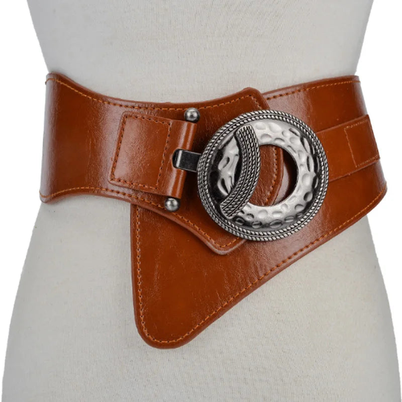 Wide Waist Elastic Stretch Belt for Women - Fashion Girdle Cinturon Mujer LB029 - ZOOMNSTORE