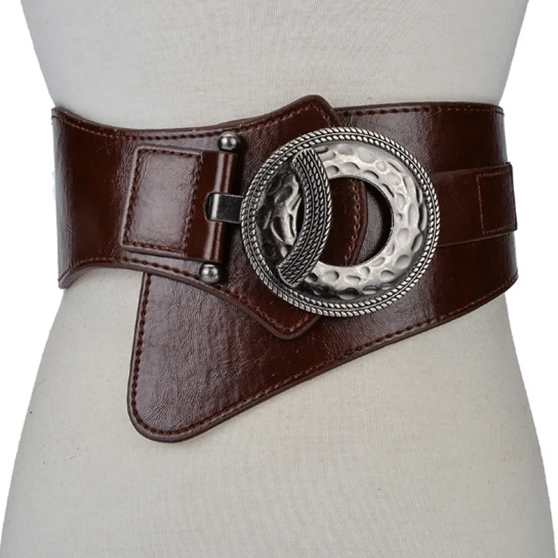 Wide Waist Elastic Stretch Belt for Women - Fashion Girdle Cinturon Mujer LB029 - ZOOMNSTORE