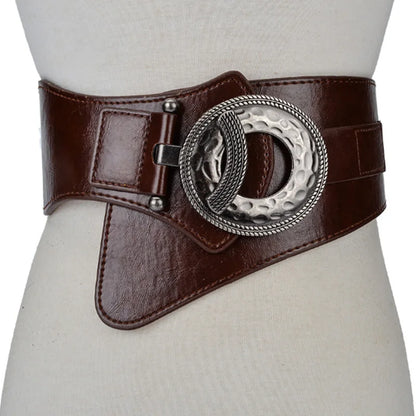 Wide Waist Elastic Stretch Belt for Women - Fashion Girdle Cinturon Mujer LB029 - ZOOMNSTORE