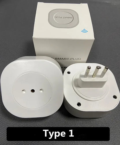 Wifi Smart Plug Italy Power Socket With Timer USB Charger - Voice Control Alexa Google Home - ZOOMNSTORE