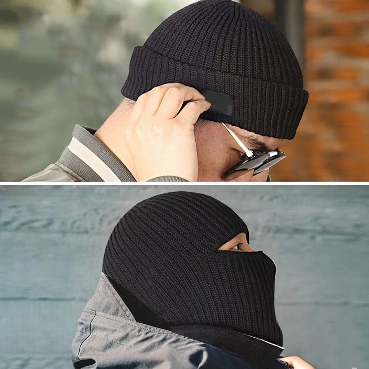 Winter Beanie Hat - Thick Knitted Winter Hats For Men & Women | Warm Acrylic Skullies - ZOOMNSTORE