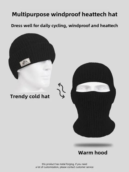 Winter Beanie Hat - Thick Knitted Winter Hats For Men & Women | Warm Acrylic Skullies - ZOOMNSTORE