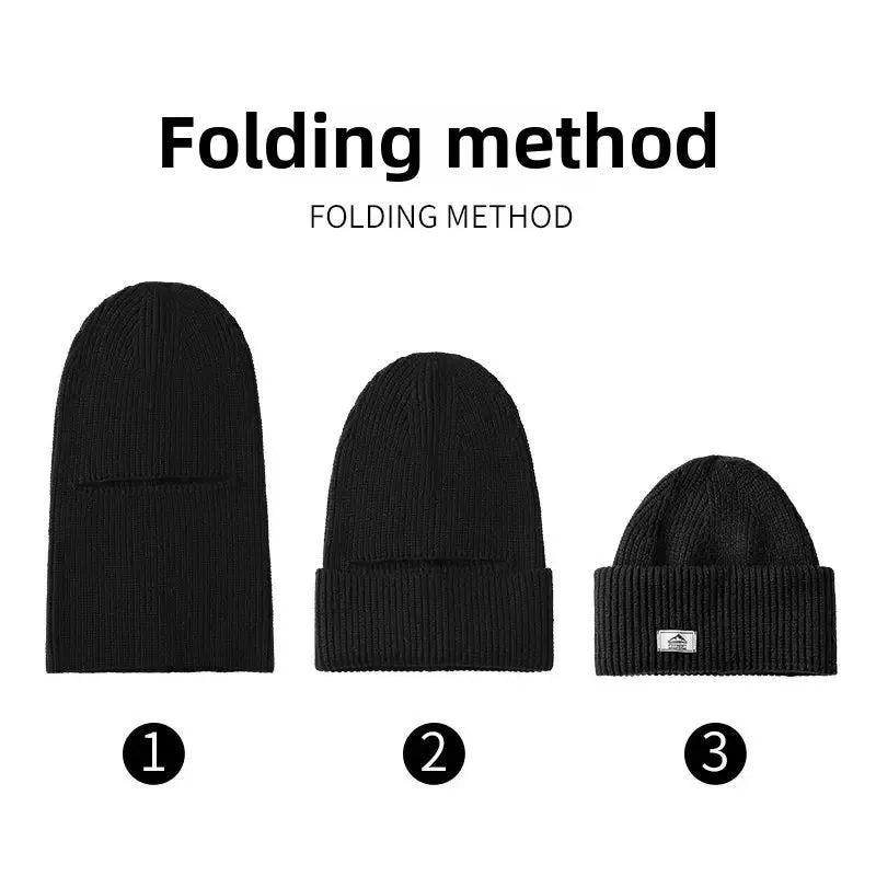 Winter Beanie Hat - Thick Knitted Winter Hats For Men & Women | Warm Acrylic Skullies - ZOOMNSTORE