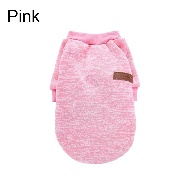 Winter Dog Coat for Small Dogs - Warm Sweatshirt for Schnauzer  Pug - ZOOMNSTORE