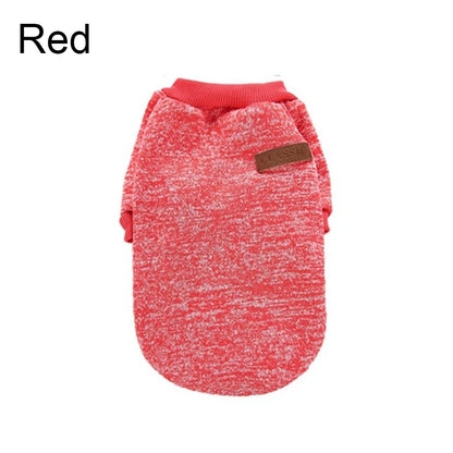 Winter Dog Coat for Small Dogs - Warm Sweatshirt for Schnauzer  Pug - ZOOMNSTORE