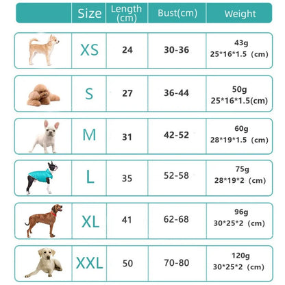 Winter Dog Coat - Double Sided Pet Winter Vest for Small & Medium Dogs | Soft Nylon Jacket - ZOOMNSTORE