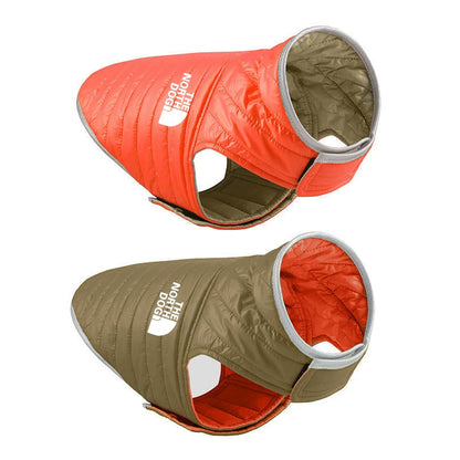Winter Dog Coat - Double Sided Pet Winter Vest for Small & Medium Dogs | Soft Nylon Jacket - ZOOMNSTORE