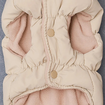 Winter Dog Coat - Soft Padded Jacket for Small Medium Dogs - ZOOMNSTORE