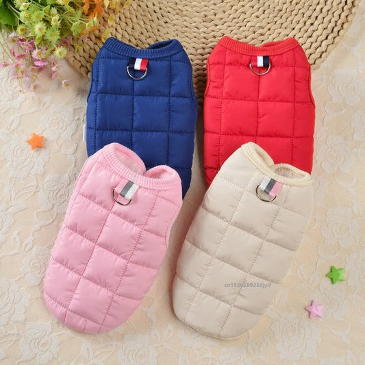 Winter Dog Coat - Windproof Padded Jacket for Small Dogs - ZOOMNSTORE