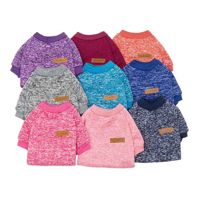 Winter Dog Coat for Small Dogs - Warm Sweatshirt for Schnauzer  Pug - ZOOMNSTORE