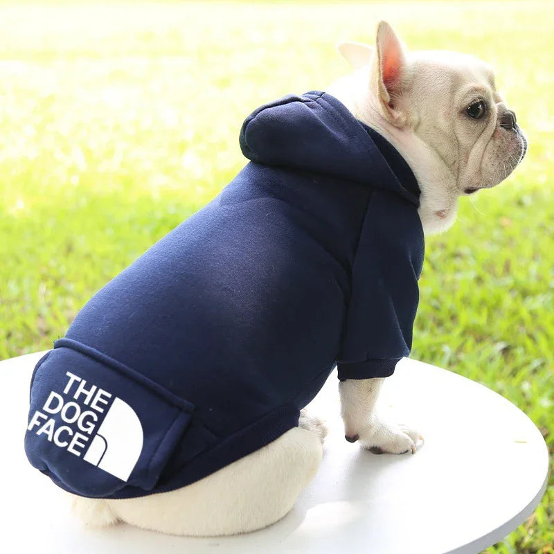 Winter Dog Hoodie - Cozy Pet Outerwear Warm Sweatshirt Jacket for Small Dogs - ZOOMNSTORE