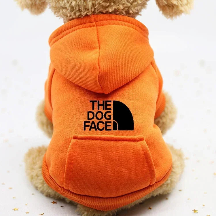 Winter Dog Hoodie - Cozy Pet Outerwear Warm Sweatshirt Jacket for Small Dogs - ZOOMNSTORE