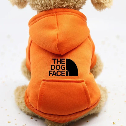Winter Dog Hoodie - Cozy Pet Outerwear Warm Sweatshirt Jacket for Small Dogs - ZOOMNSTORE