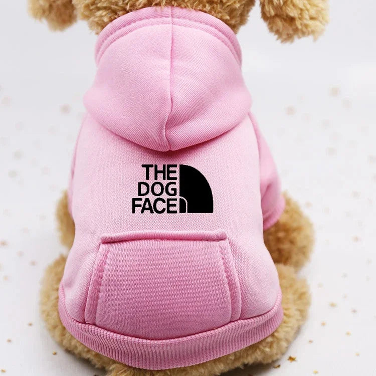 Winter Dog Hoodie - Cozy Pet Outerwear Warm Sweatshirt Jacket for Small Dogs - ZOOMNSTORE