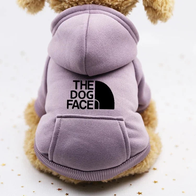Winter Dog Hoodie - Cozy Pet Outerwear Warm Sweatshirt Jacket for Small Dogs - ZOOMNSTORE