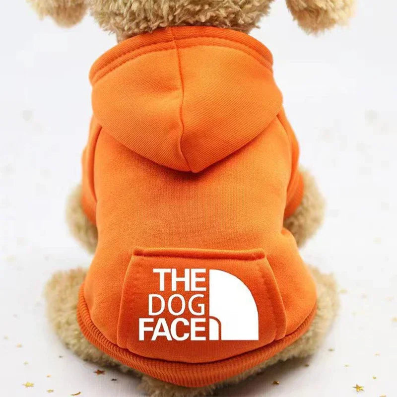 Winter Dog Hoodie - Cozy Pet Outerwear Warm Sweatshirt Jacket for Small Dogs - ZOOMNSTORE