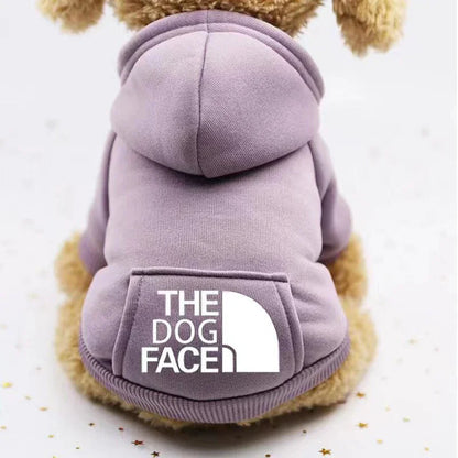 Winter Dog Hoodie - Cozy Pet Outerwear Warm Sweatshirt Jacket for Small Dogs - ZOOMNSTORE