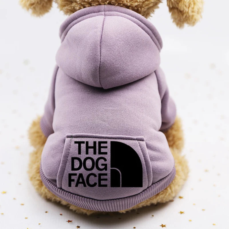 Winter Dog Hoodie - Cozy Pet Outerwear Warm Sweatshirt Jacket for Small Dogs - ZOOMNSTORE