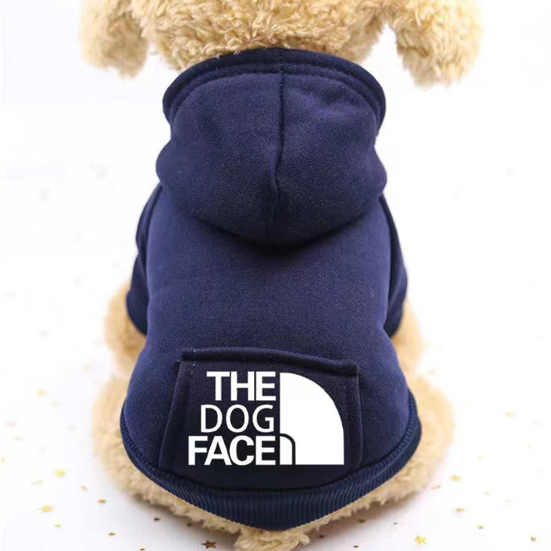 Winter Dog Hoodie - Cozy Pet Outerwear Warm Sweatshirt Jacket for Small Dogs - ZOOMNSTORE
