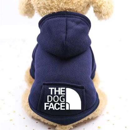 Winter Dog Hoodie - Cozy Pet Outerwear Warm Sweatshirt Jacket for Small Dogs - ZOOMNSTORE