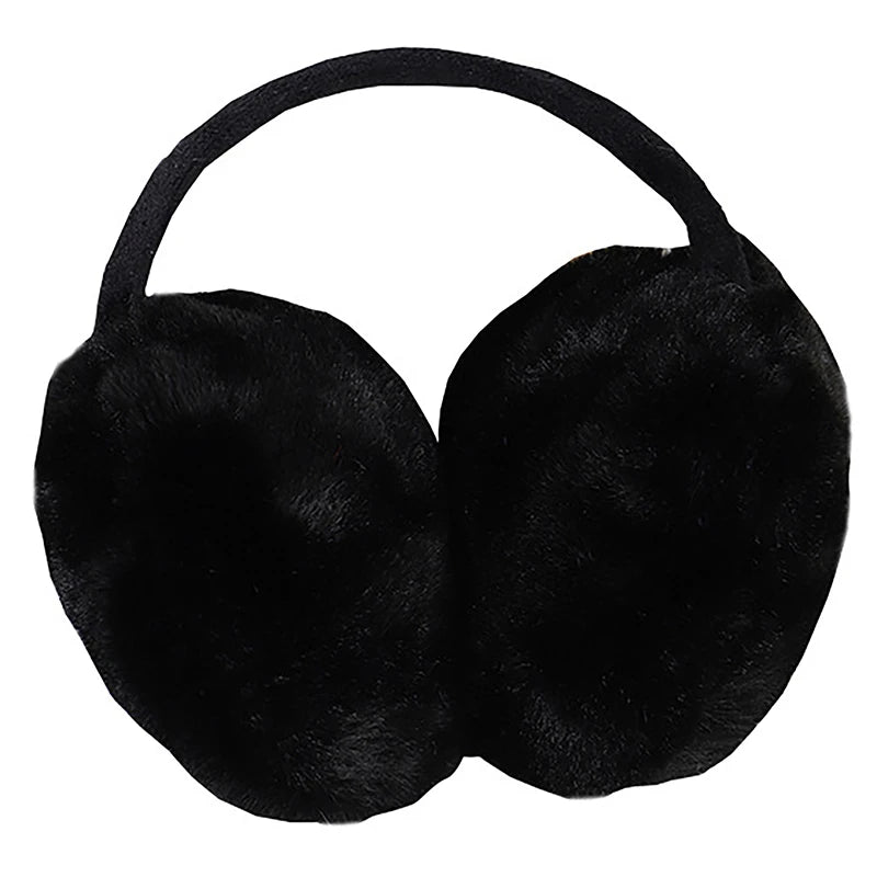 Winter Earmuffs – Folding Plush Ear Warmers With Soft Earflap Covers For Women - ZOOMNSTORE
