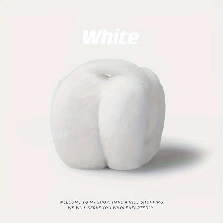 Winter Earmuffs - Plush Soft Ear Warmers With Earflap Protection For Outdoor Cold Weather - ZOOMNSTORE