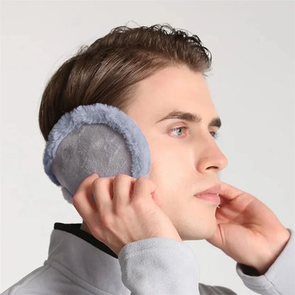 Winter Earmuffs – Soft Plush Ear Warmers | Foldable Ear Muffs for Cold Weather - ZOOMNSTORE