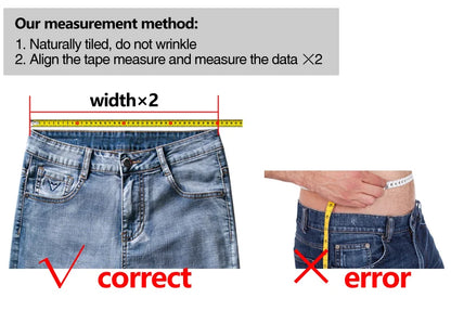 Winter Lamb Fluff Denim Straight Pants Men Thicken Big Size 40 Jeans High Waist Stretch Jeansy Fleece Lined Warm Slim Vaqueros - ZOOMNSTORE