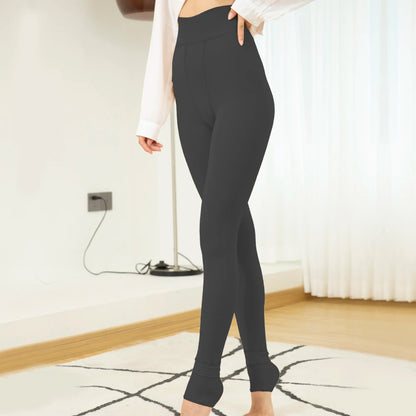 Winter Leggings Women - High Waist Compression Gym Pants | Warm Casual Tights - ZOOMNSTORE