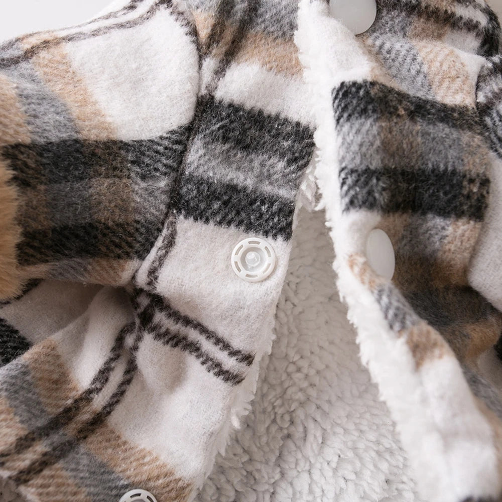 Winter Pet Jacket - Warm Dog Coat with Fur Collar for Small Breeds - ZOOMNSTORE