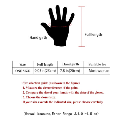 Winter Plush Gloves – Warm Suede Touchscreen Gloves Women for Cycling & Driving - ZOOMNSTORE