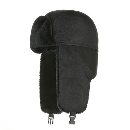 Winter Trapper Hat - Waterproof Ski Hat With Faux Fur Lined Ear Flap Cap - ZOOMNSTORE
