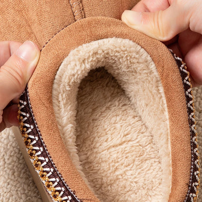 Warm Plush Slippers for Women - Anti-Slip IndoorOutdoor Footwear - ZOOMNSTORE