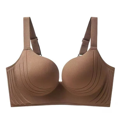 Wire Free Adjustment Bra - Seamless Push Up, Ultra Thin, Large Size Bras For Women - ZOOMNSTORE