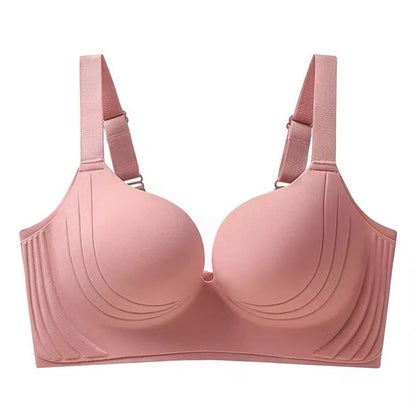 Wire Free Adjustment Bra - Seamless Push Up, Ultra Thin, Large Size Bras For Women - ZOOMNSTORE