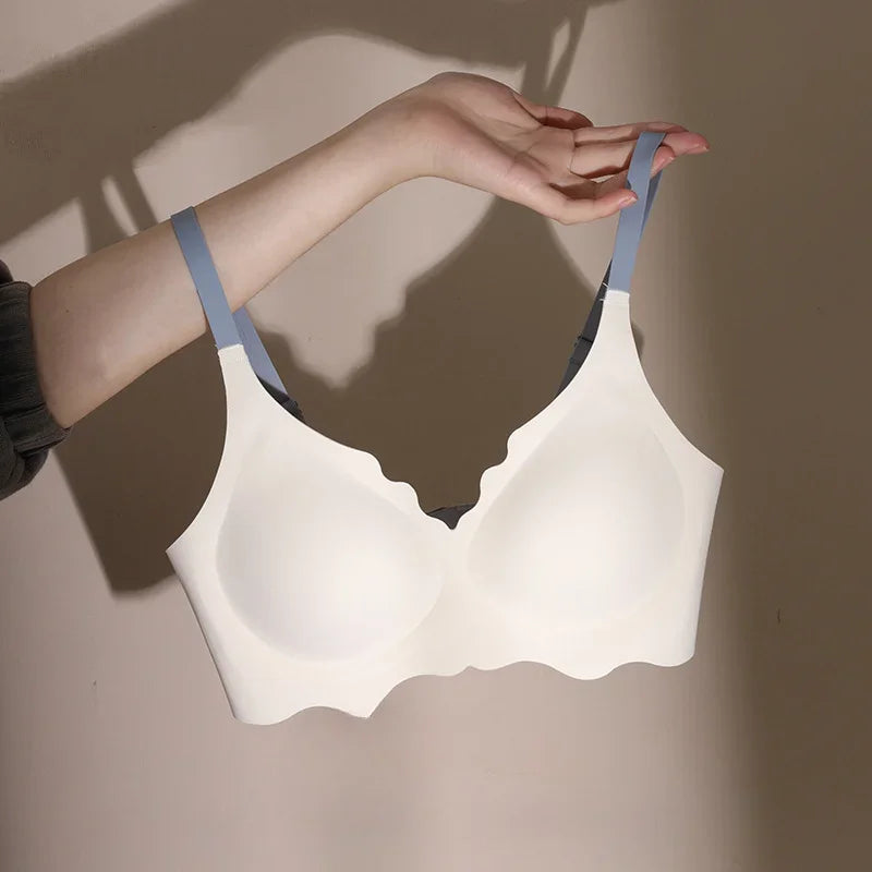 Wire Free Bra - Seamless Push Up Adjustable Sling Bra With Upper Support - ZOOMNSTORE