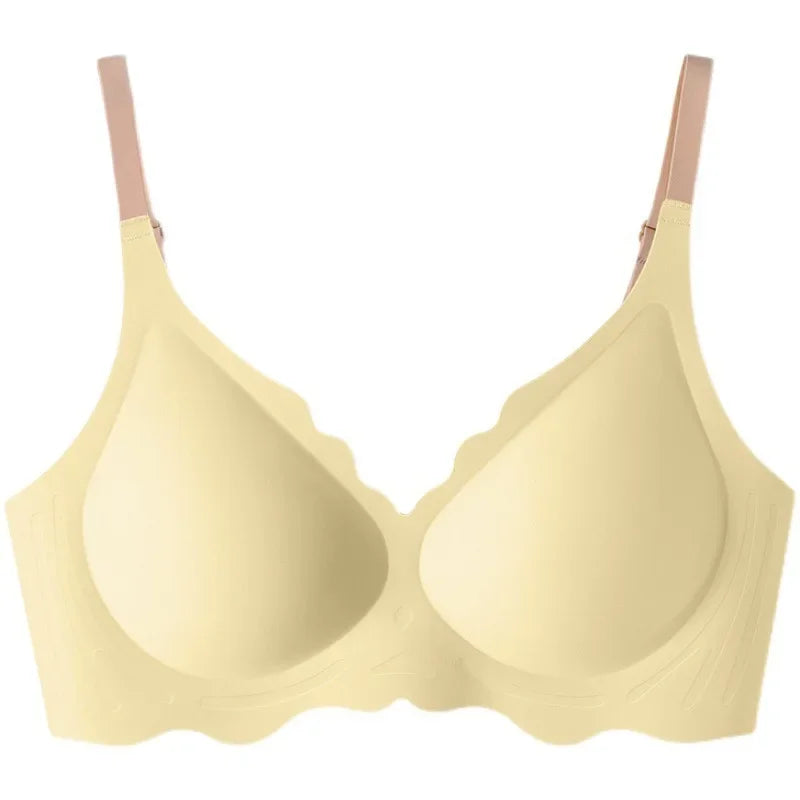 Wire Free Bra - Seamless Push Up Adjustable Sling Bra With Upper Support - ZOOMNSTORE