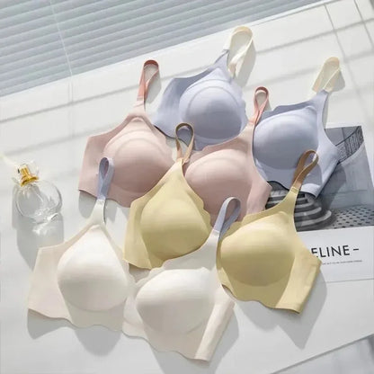 Wire Free Bra - Seamless Push Up Adjustable Sling Bra With Upper Support - ZOOMNSTORE