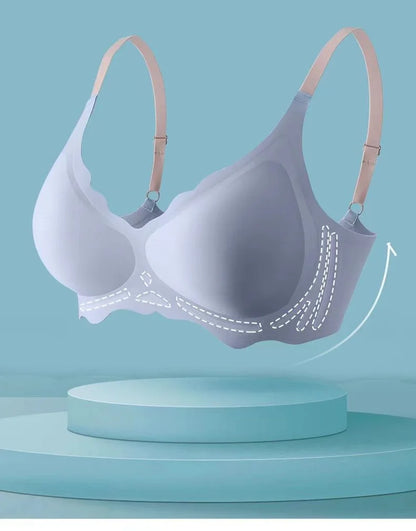 Wire Free Bra - Seamless Push Up Adjustable Sling Bra With Upper Support - ZOOMNSTORE