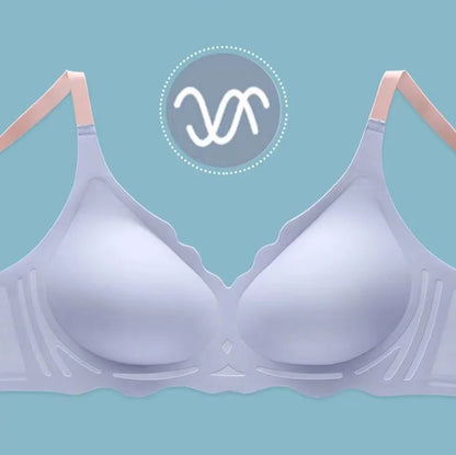Wire Free Bra - Seamless Push Up Adjustable Sling Bra With Upper Support - ZOOMNSTORE
