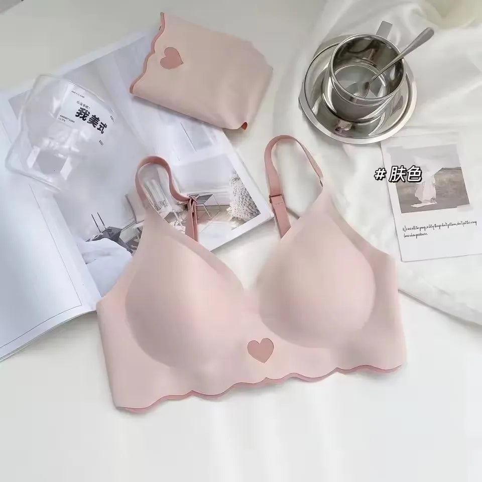 Wire Free Bra - Seamless Push Up Adjustable Sling Bra With Upper Support - ZOOMNSTORE