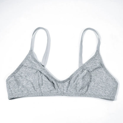 Ultra Thin Wire-Free Bra - Breathable Comfortable Underwear 2PCS Grey Beige Black - ZOOMNSTORE
