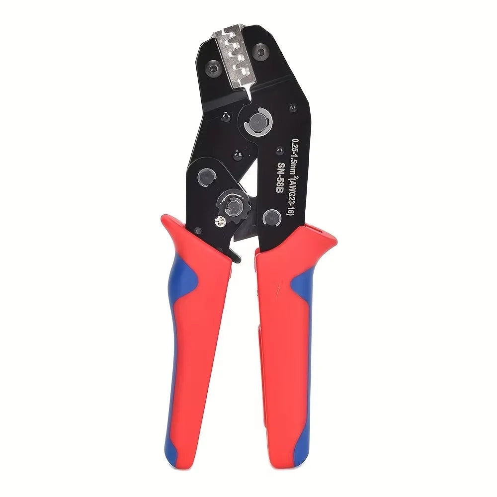 Wire Ratchet Crimper Plier SN-58B - 025-15mm² AWG23-16 for Dupont Jumper Terminals - ZOOMNSTORE