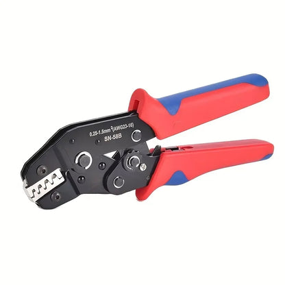 Wire Ratchet Crimper Plier SN-58B - 025-15mm² AWG23-16 for Dupont Jumper Terminals - ZOOMNSTORE