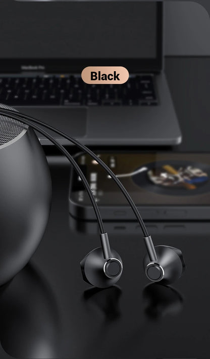 Wired Earbuds for iPhone | Surround Sound Headphones with Mic & Lightning Connector - ZOOMNSTORE