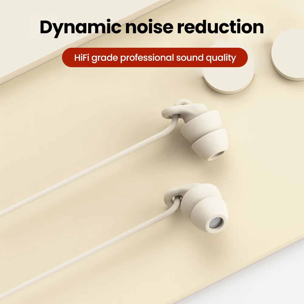 Wired In-Ear Headphones – 3.5mm Jack Earphones With Mic & Silicone Tips - ZOOMNSTORE