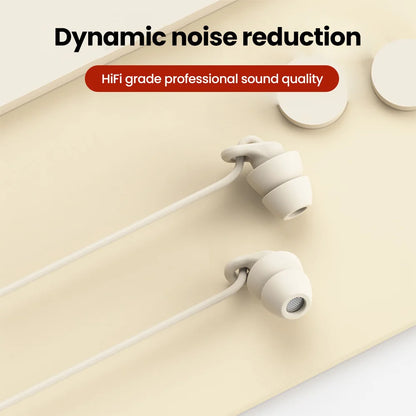 Wired In-Ear Headphones – 3.5mm Jack Earphones With Mic & Silicone Tips - ZOOMNSTORE